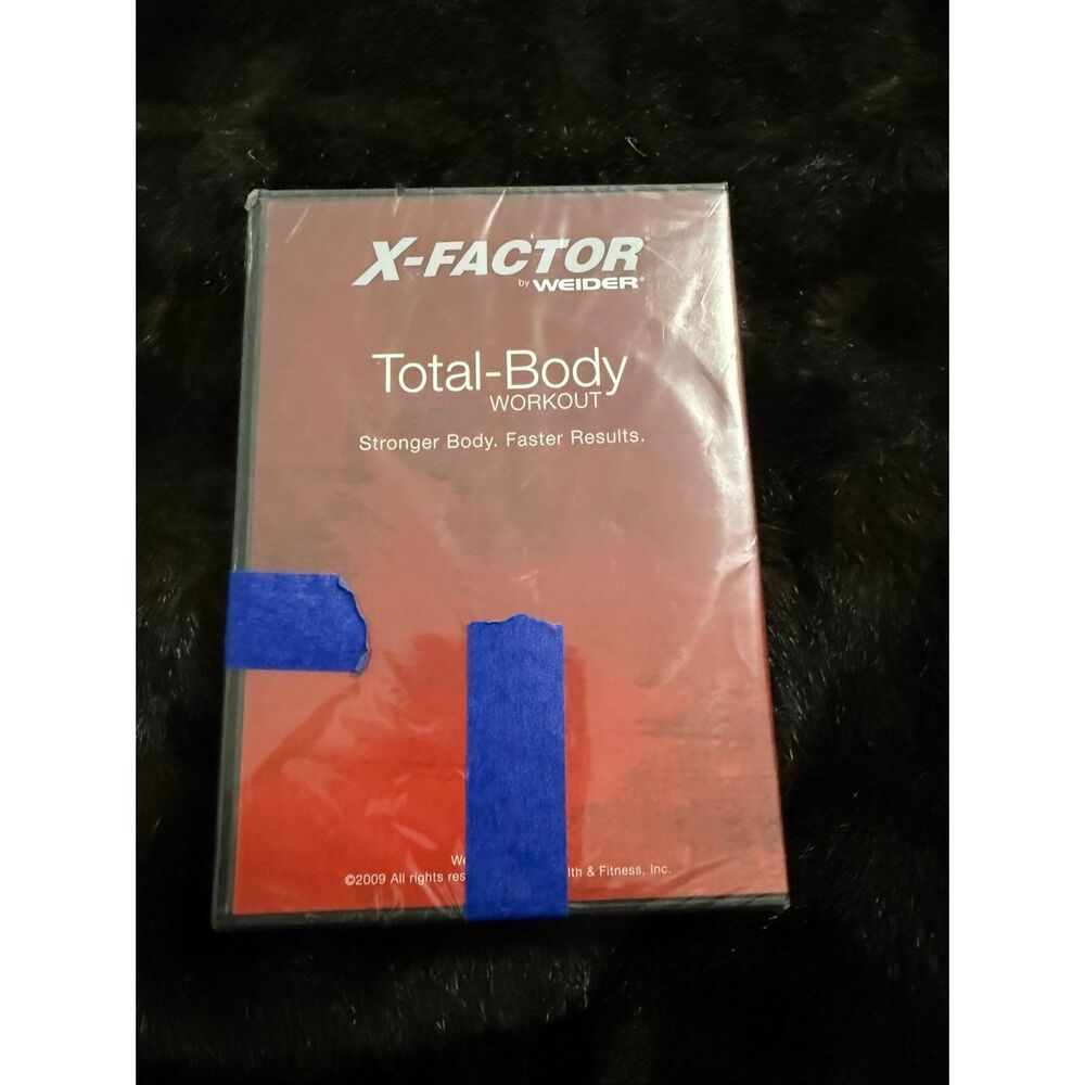 Weider X-Factor Total Body Workout DVD NEW ~ 3 abs, explosion workout